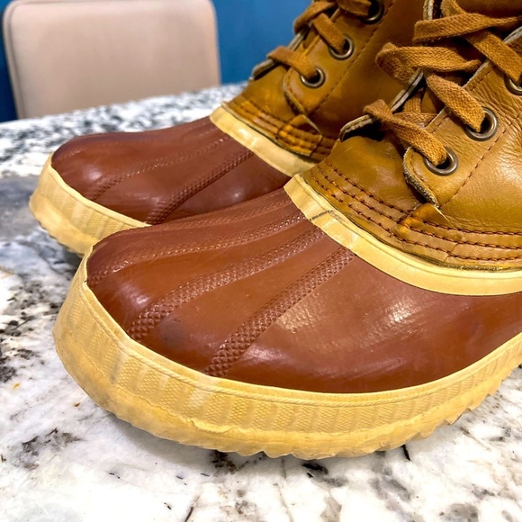 Premium Sorel 🇨🇦 Leather Boots woman’s size 10 - Picture 6 of 13